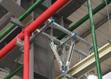 岳普湖该抗震支架的整体式支吊架结构协调性好